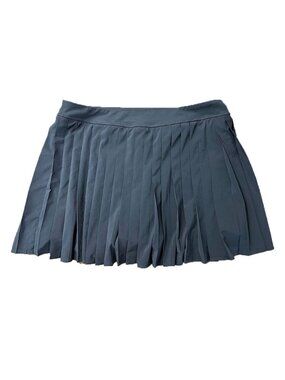 Zella Nordstrom Pleated Athletic Skort Dark Navy Blue Golf Tennis Size XL